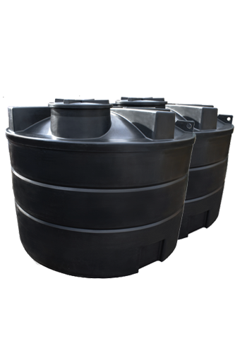 20,000 Litre (2 x 10K) Fire Water Tank - Instantaneous Connections